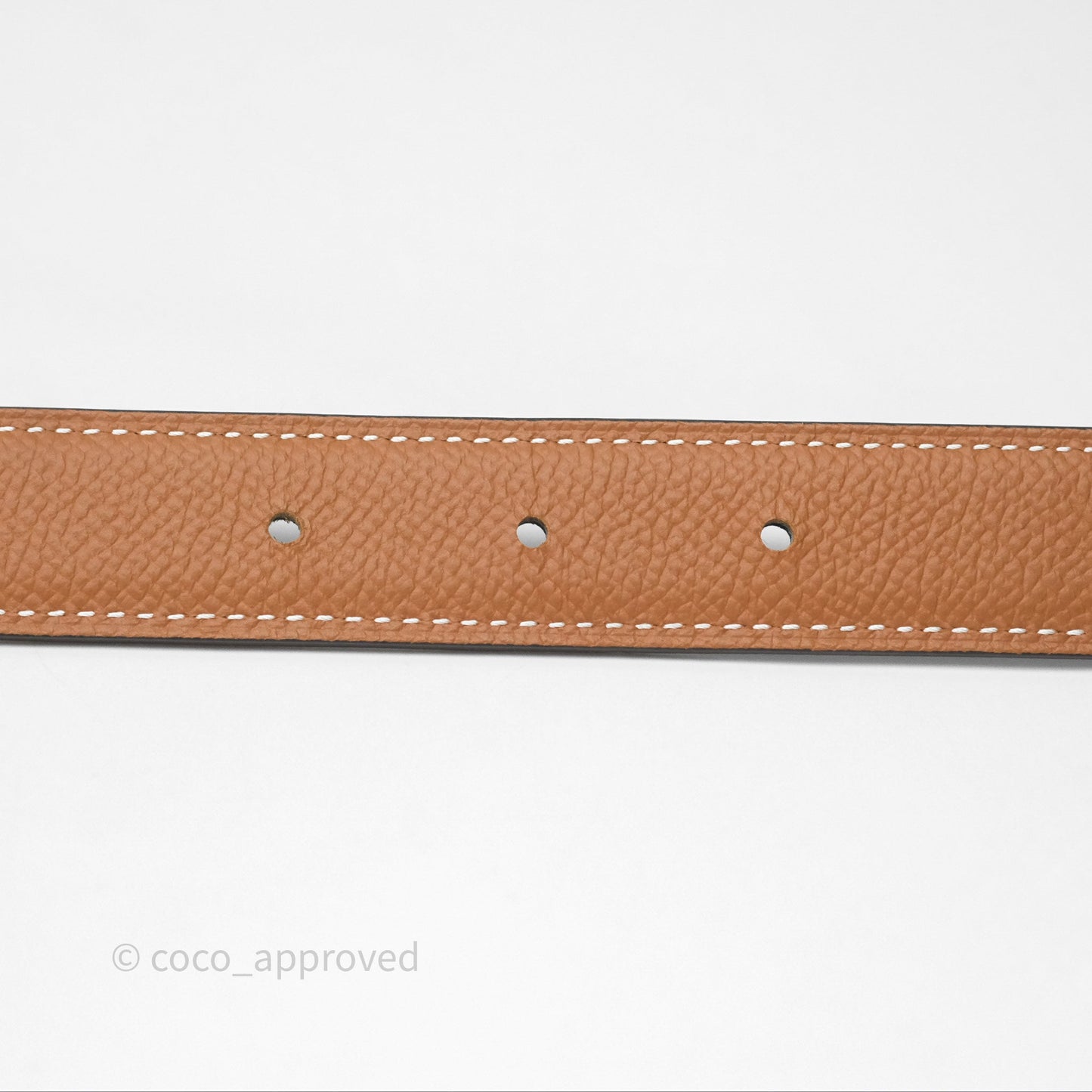 Hermès H Belt Buckle & Reversible Strap Noir/Gold Rose Gold Hardware