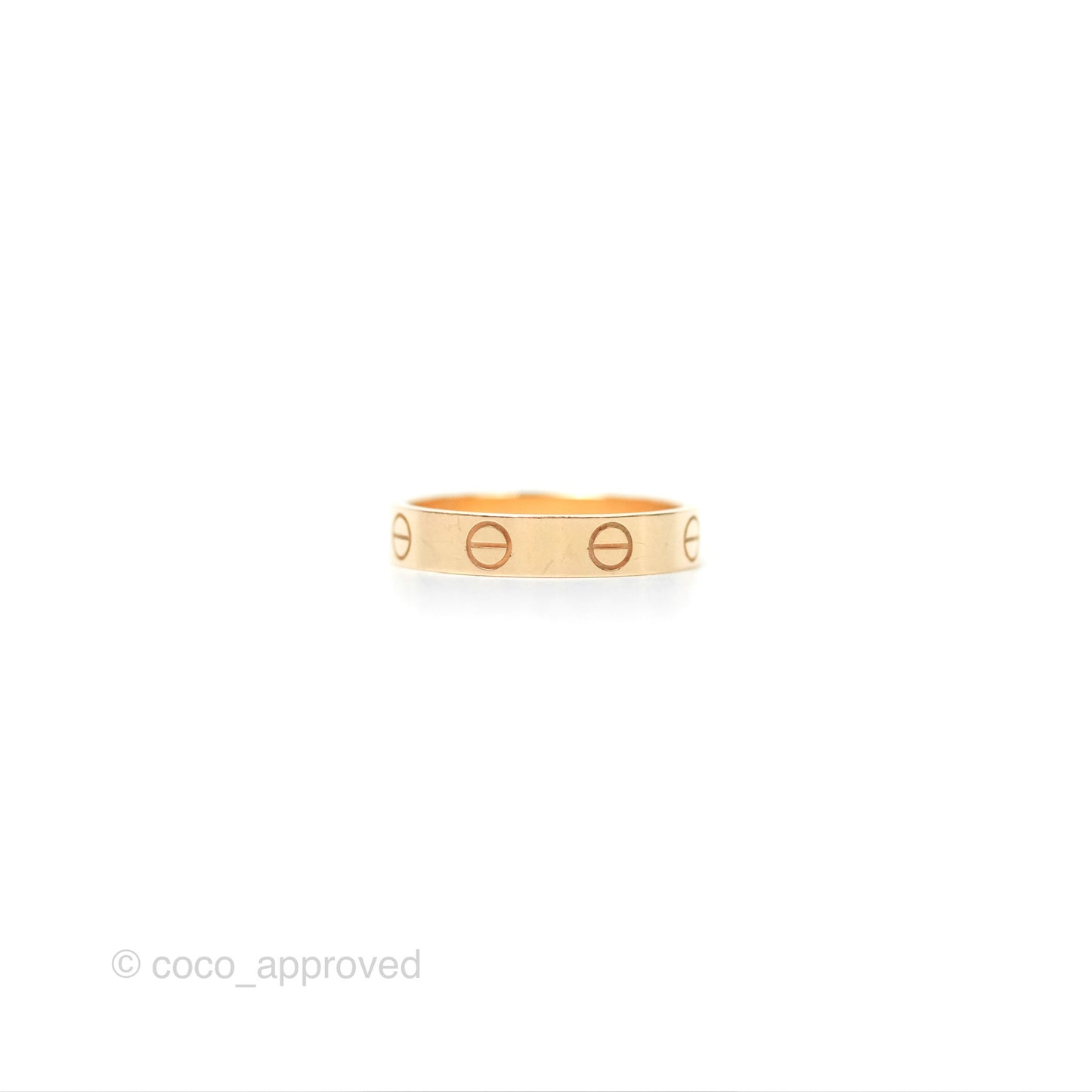 Cartier Love Band & Small Juste Un Clou Ring Set Rose Gold