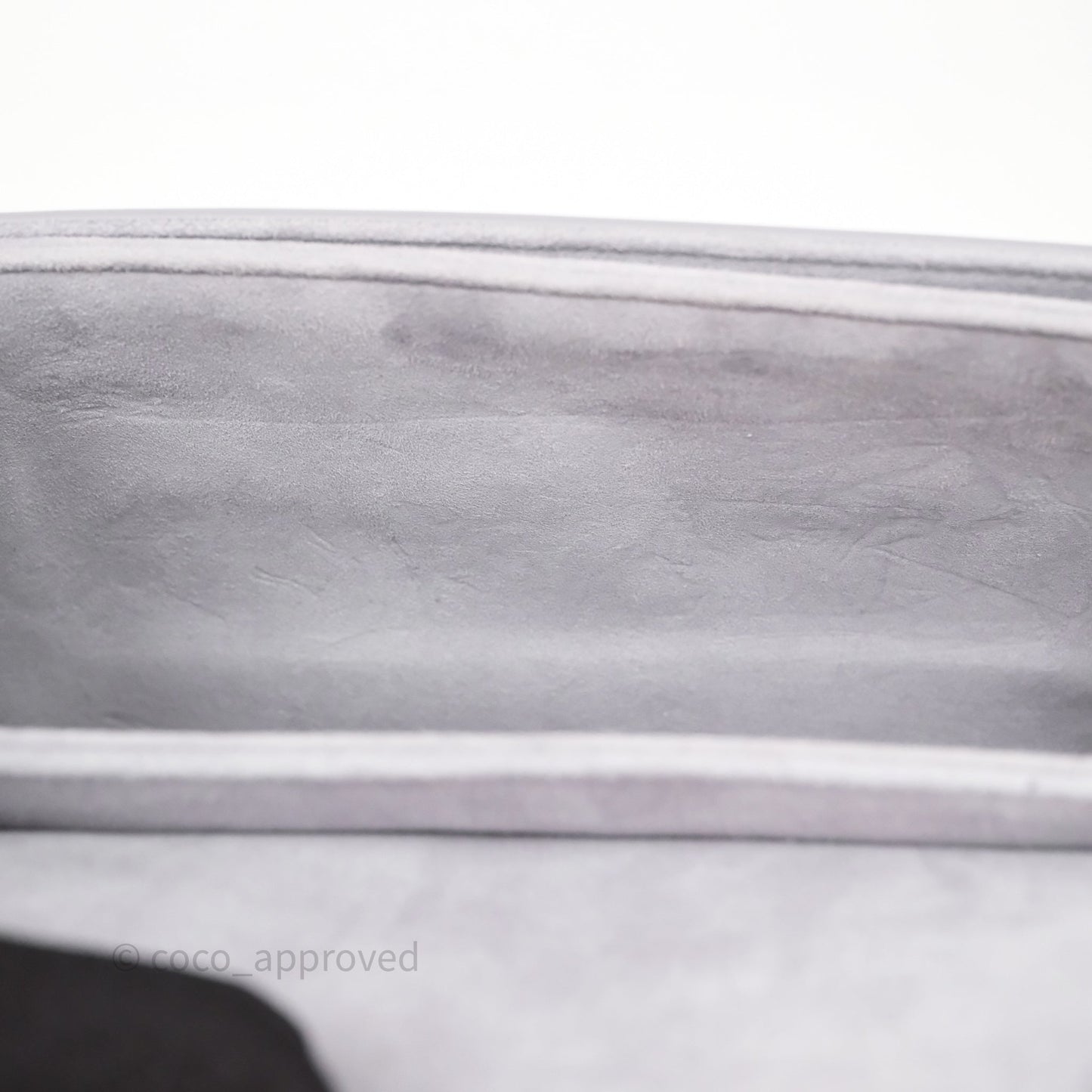 Dior 30 Montaigne Avenue Bag Grey Box Calfskin