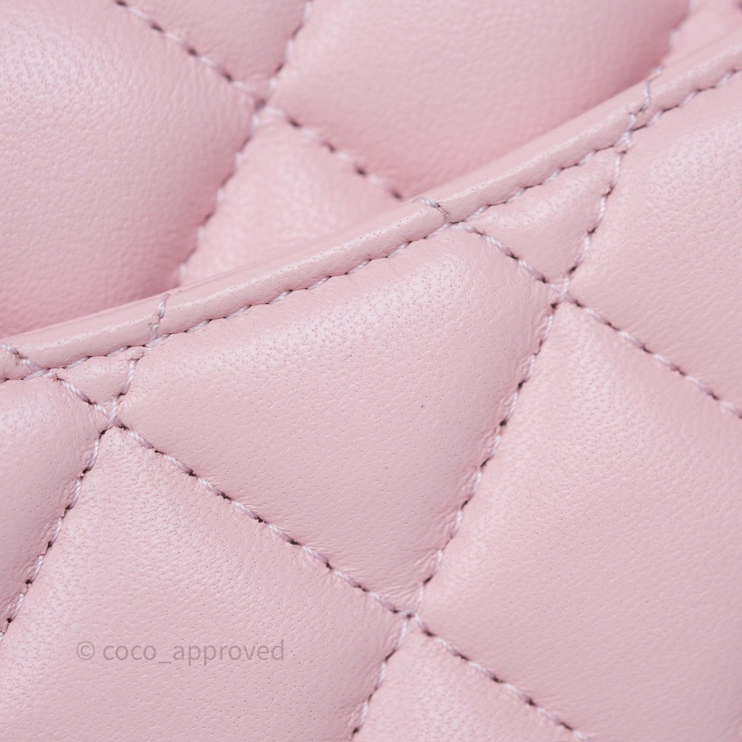 Chanel Quilted Extra Mini Rectangular Flap Pink Lambskin Gold Hardware