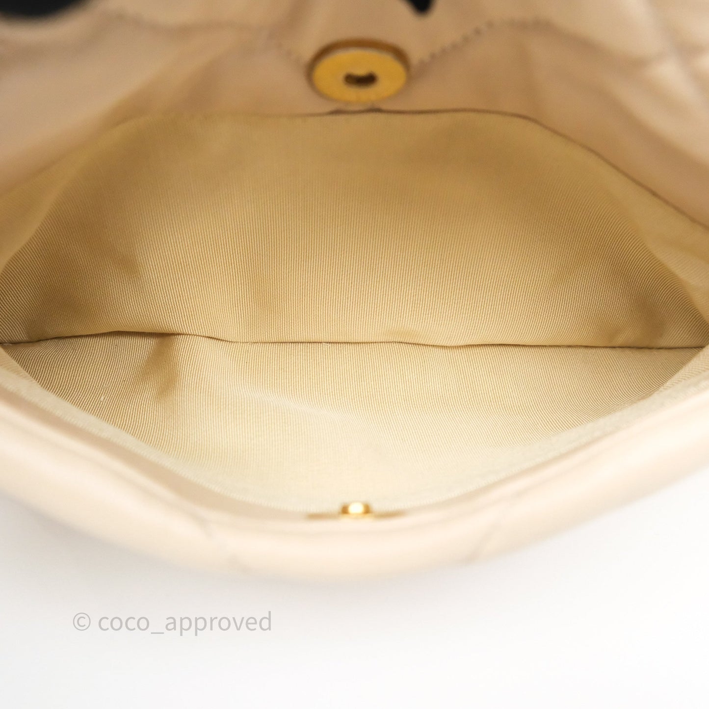 Chanel 19 Small Beige Mixed Hardware