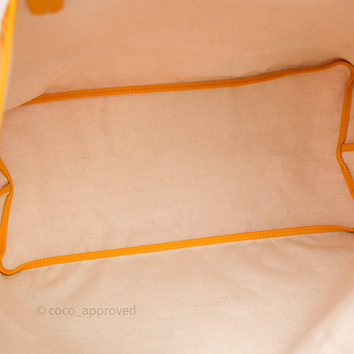 Goyard St. Louis GM Yellow Goyardine Canvas