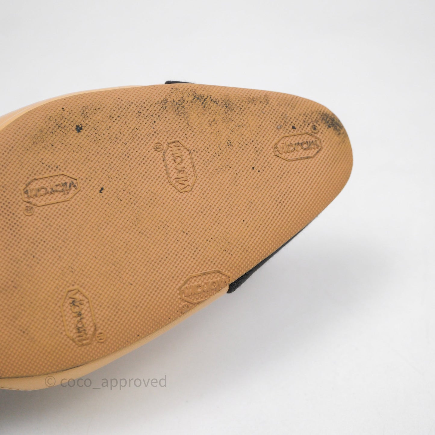 Chanel Classic Slingback Flats Beige Black Size 36