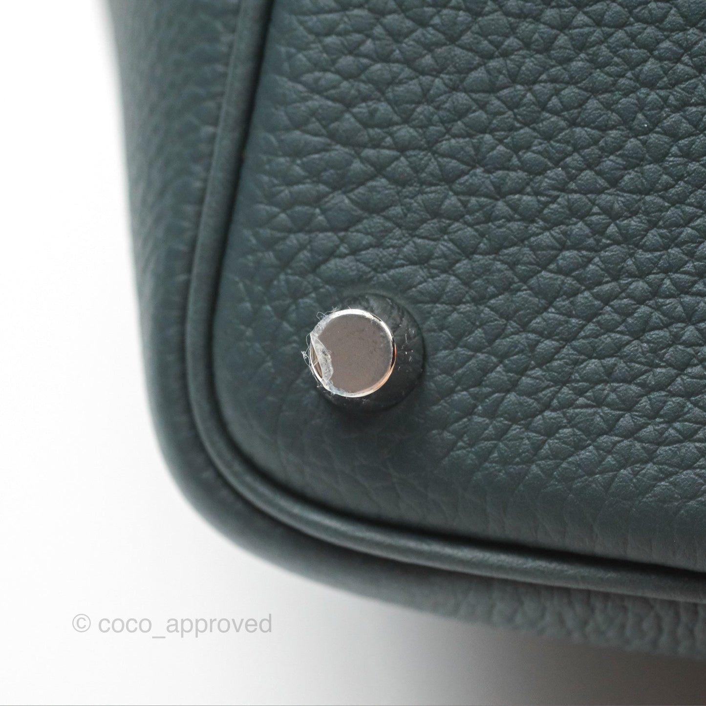 Hermès Picotin Lock 18 Vert Rousses Clemence Palladium Hardware