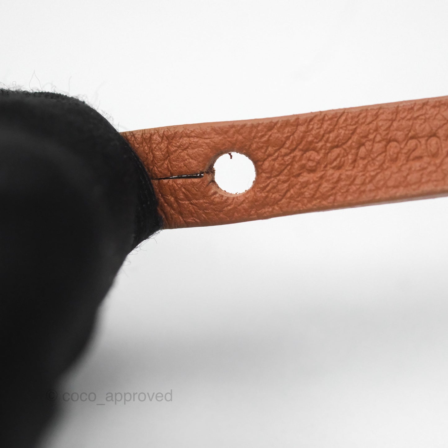 Goyard Anjou Mini Bag Goyardine Canvas Black/ Tan