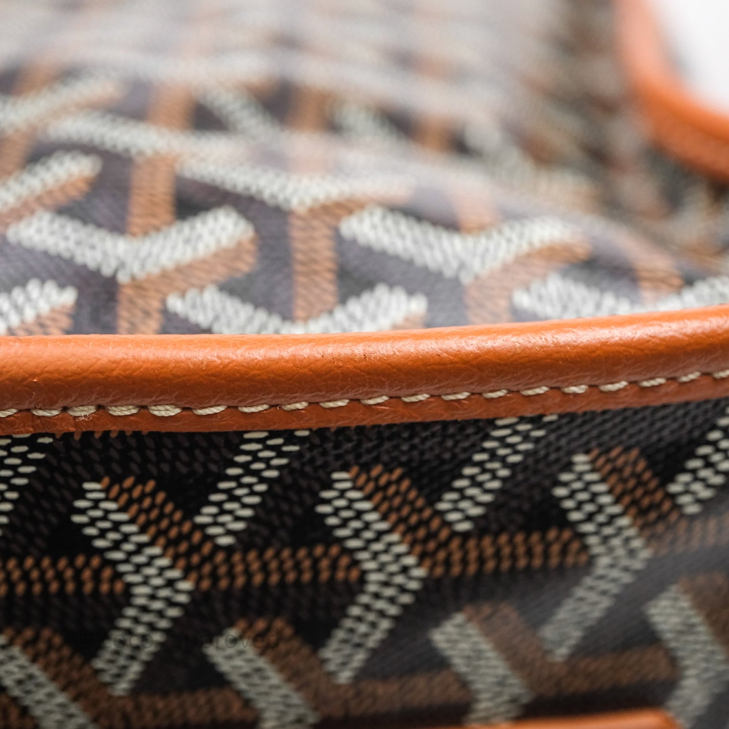 Goyard Saint Léger Backpack Black/ Tan