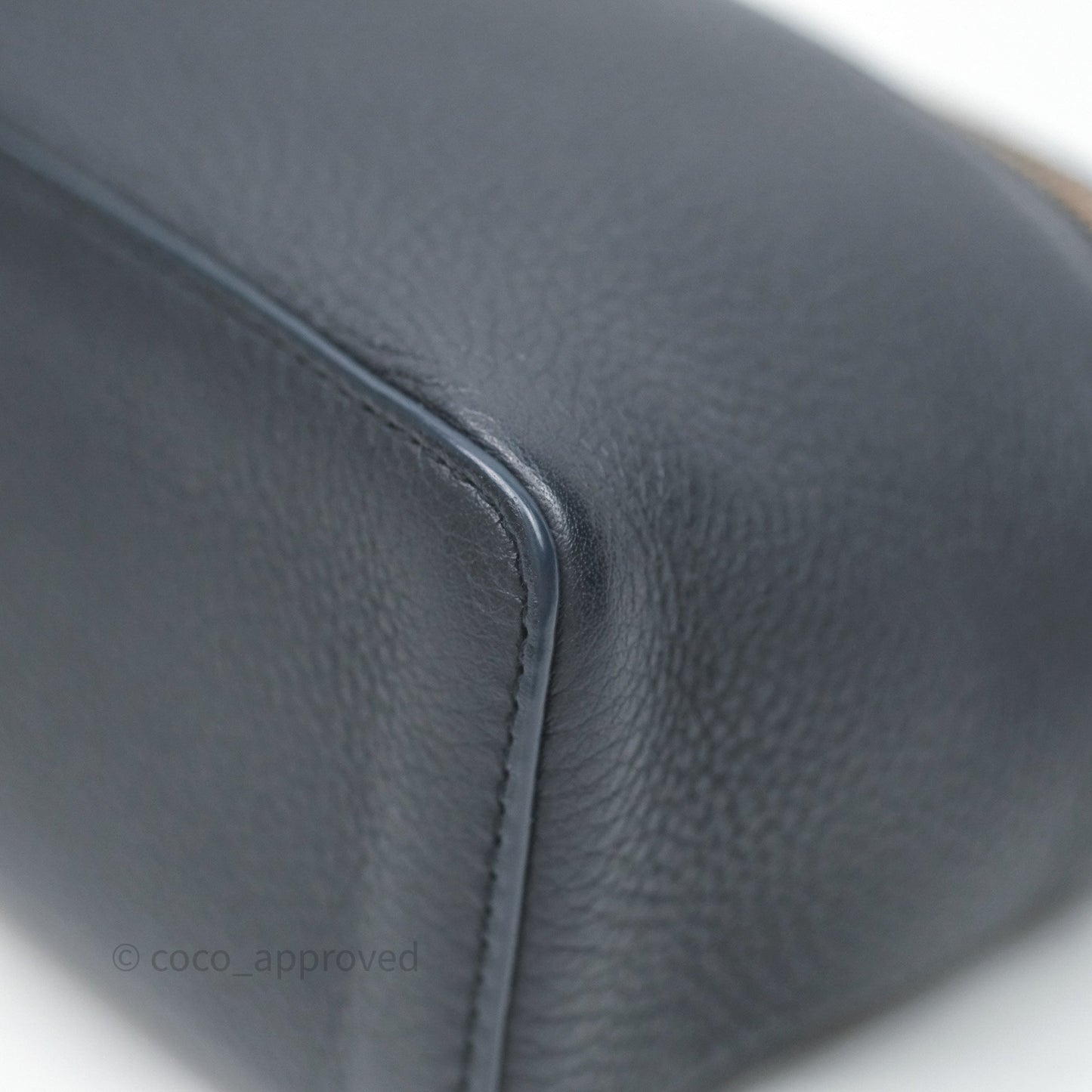 Loro Piana Extra Pocket L19 Navy Grained Calfskin