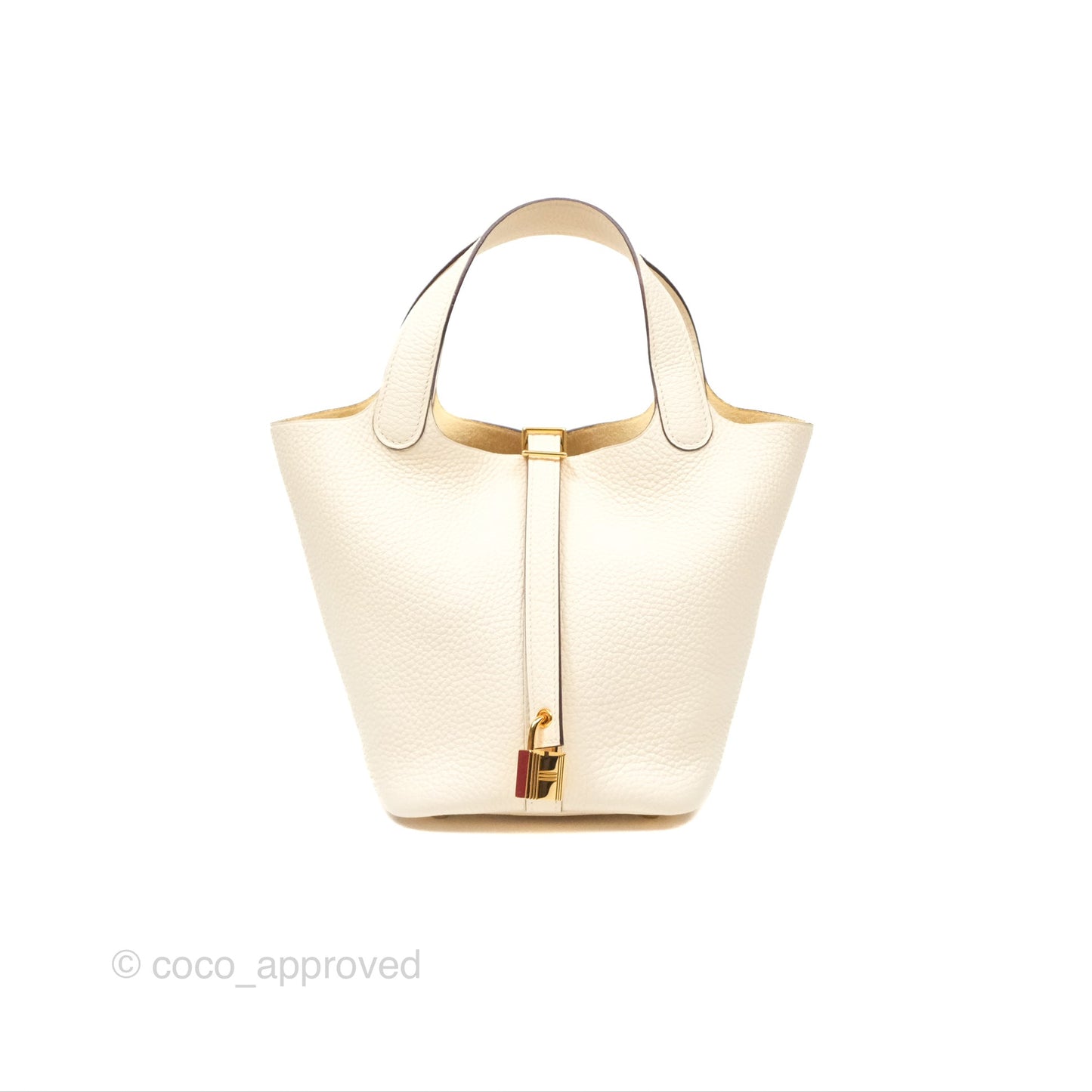 Hermès Picotin Lock 18 Nata I2 Taurillon Clemence Gold Hardware