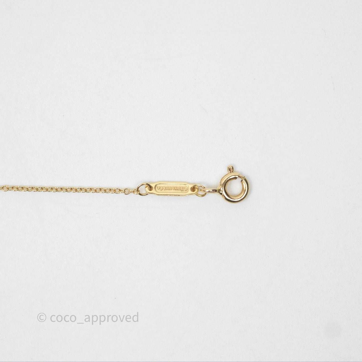 Tiffany & Co Tiffany T Smile Pendant in Yellow Gold Large