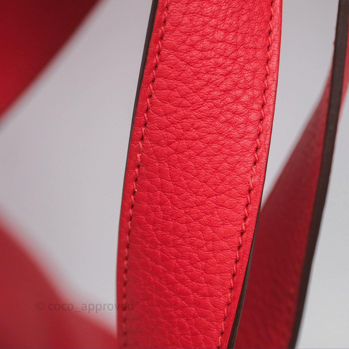 Hermès Picotin 22 Rouge Tomate S5 Clemence Gold Hardware