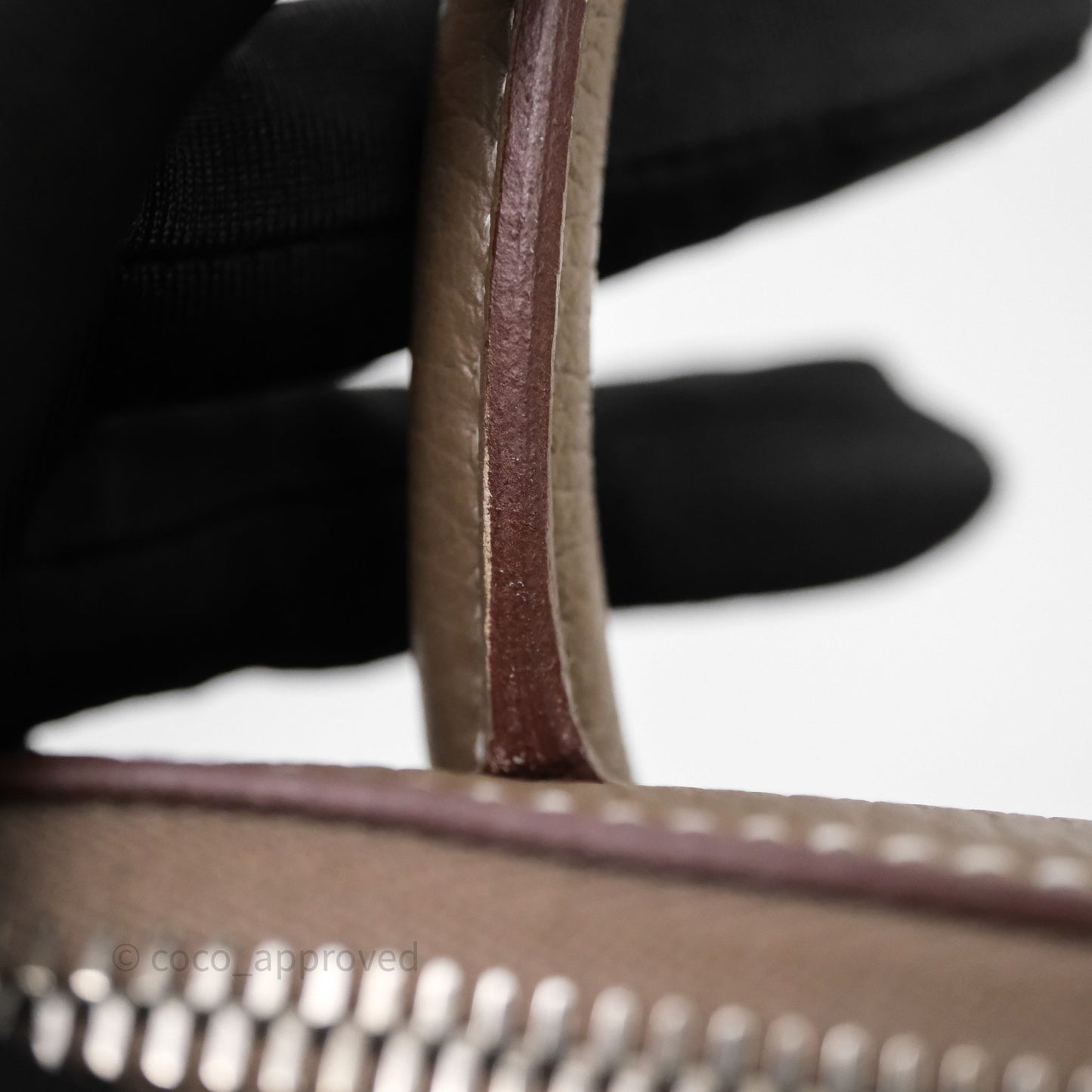 Hermès Bolide 31 Etoupe Evercolor Clemence Palladium Hardware
