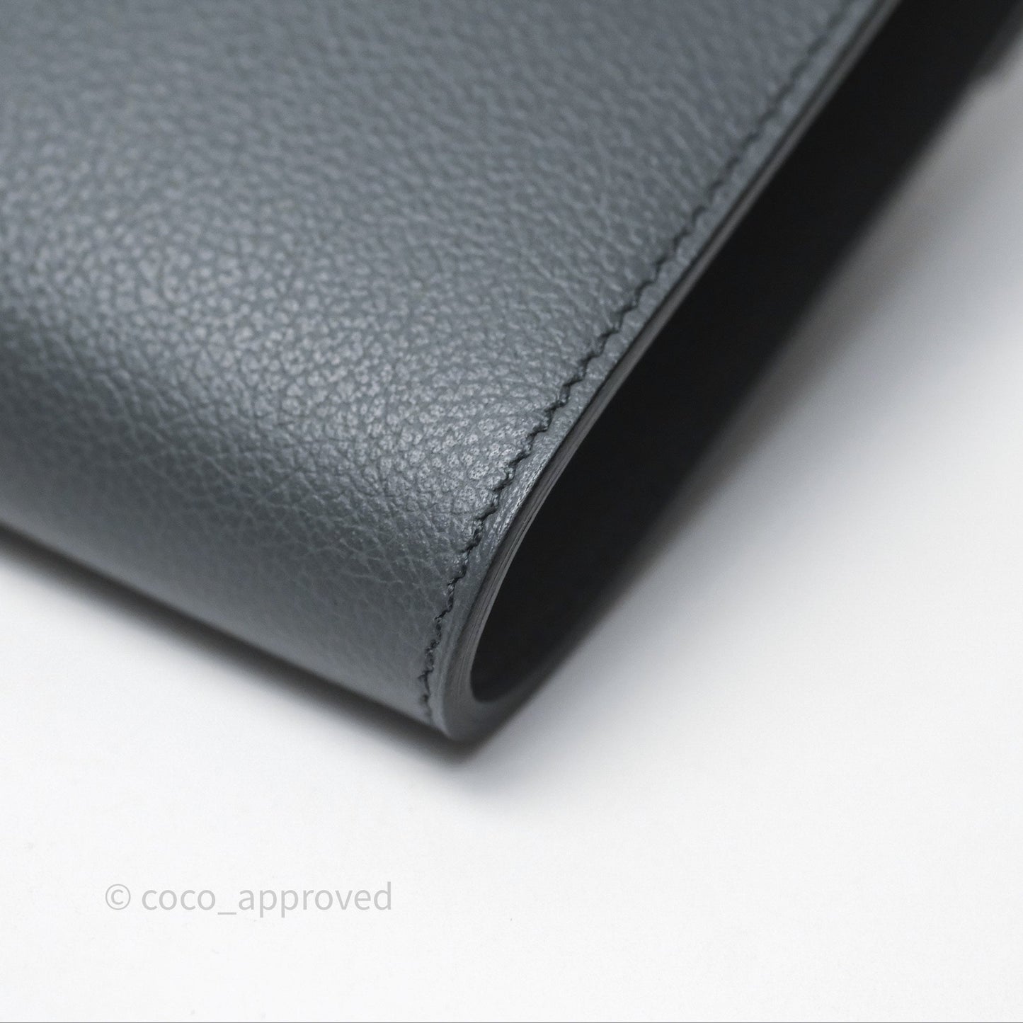 Hermès Kelly To Go Wallet Gris Misty H0 Evercolor Palladium Hardware