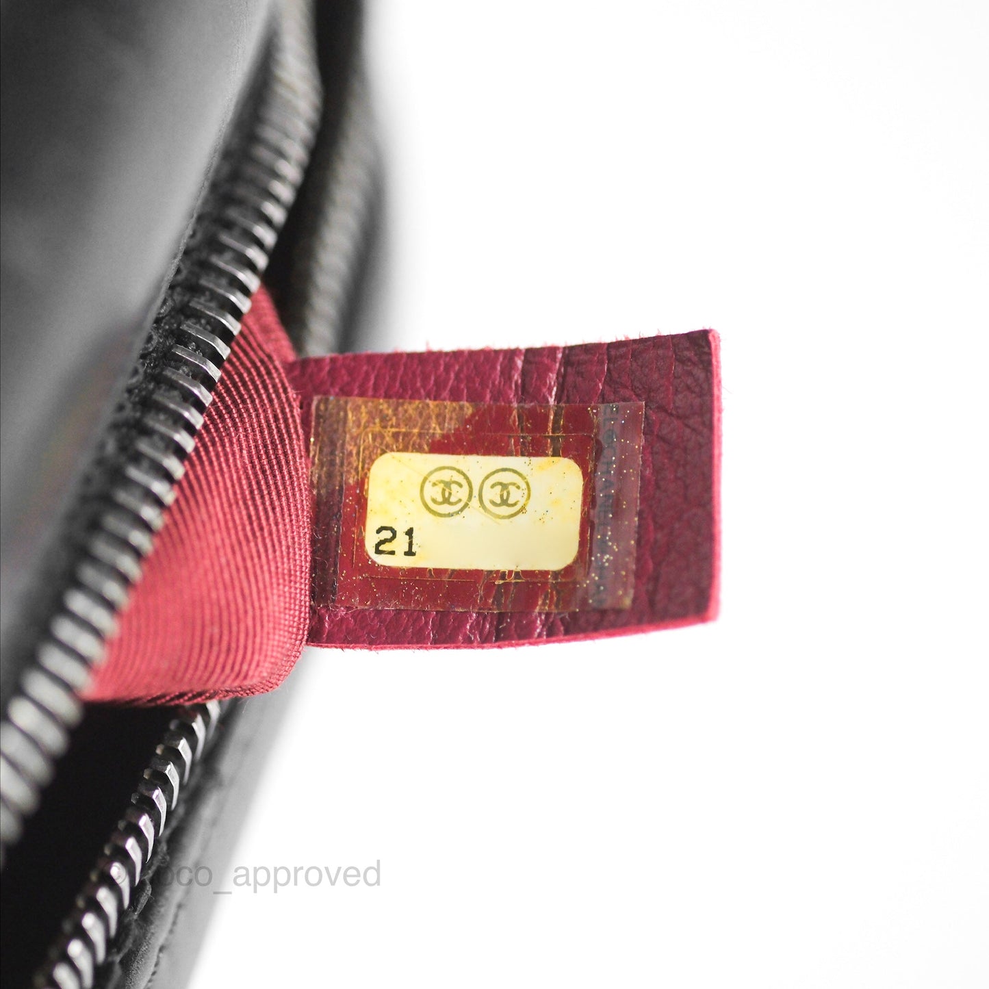 Chanel Large Ballerine Camera Case Black Calfskin Ruthenium Hardware