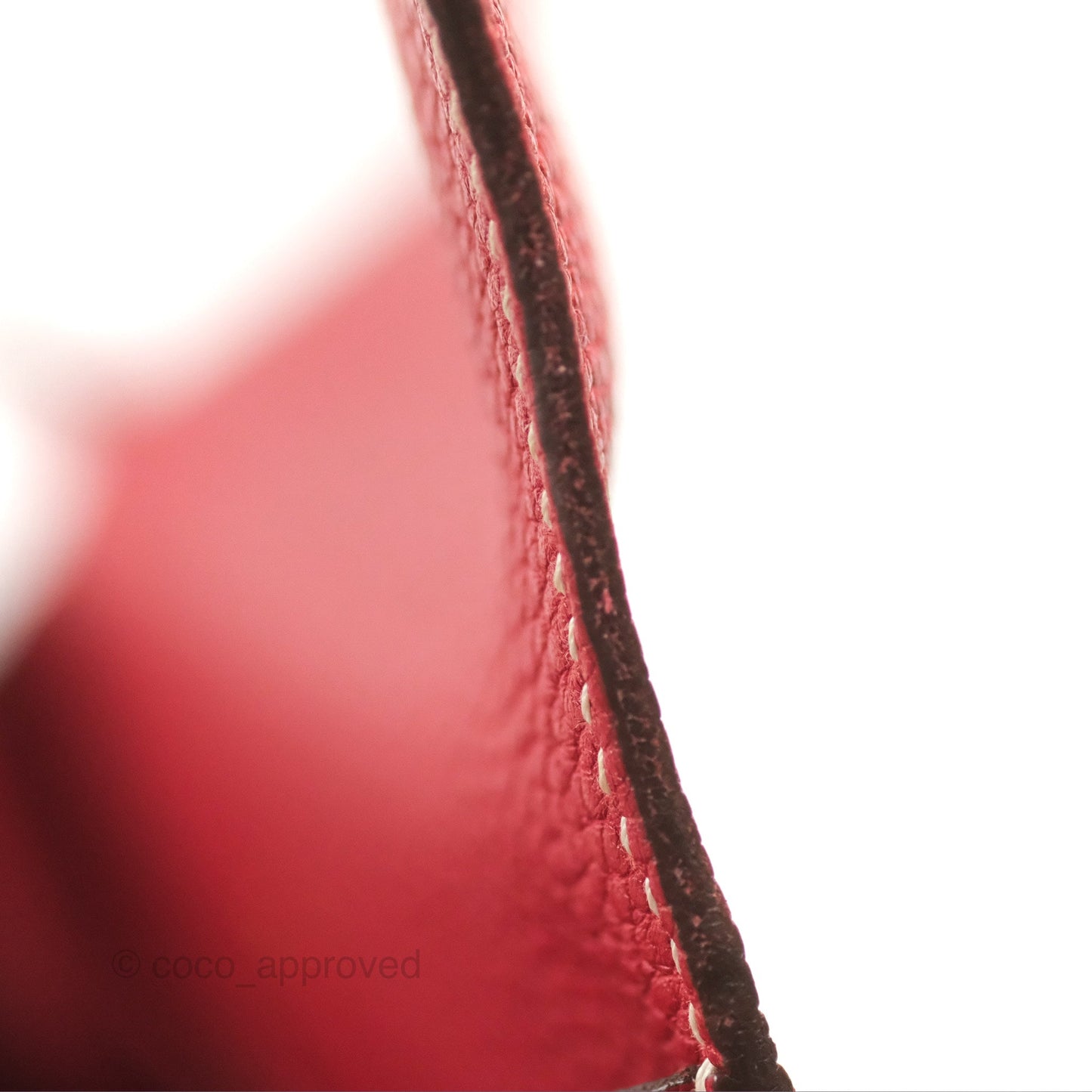 Hermès Roulis 23 Red Clemence Gold Hardware