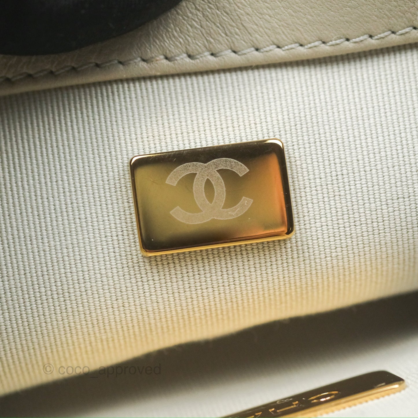 Chanel 19 Small Sage Green Mixed Hardware