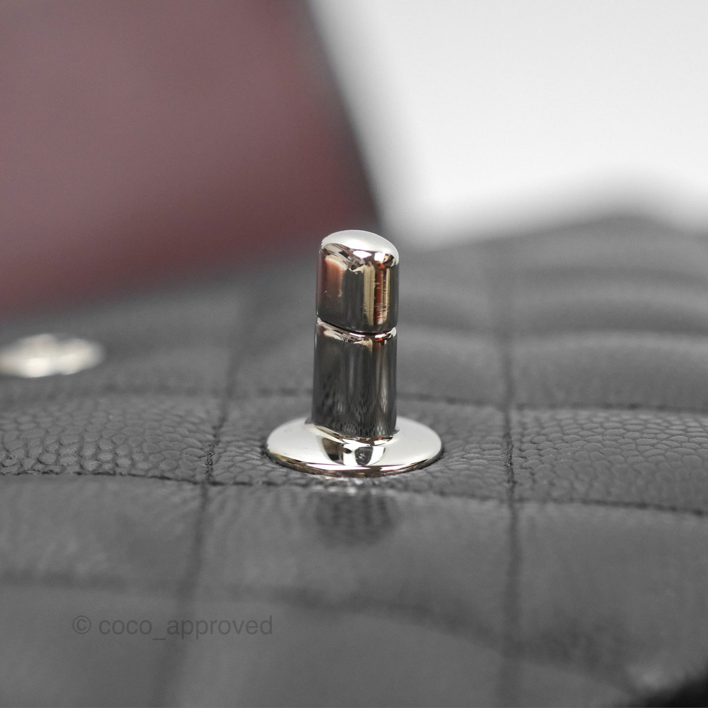 Chanel Jumbo Double Flap Black Caviar Silver Hardware⁣⁣