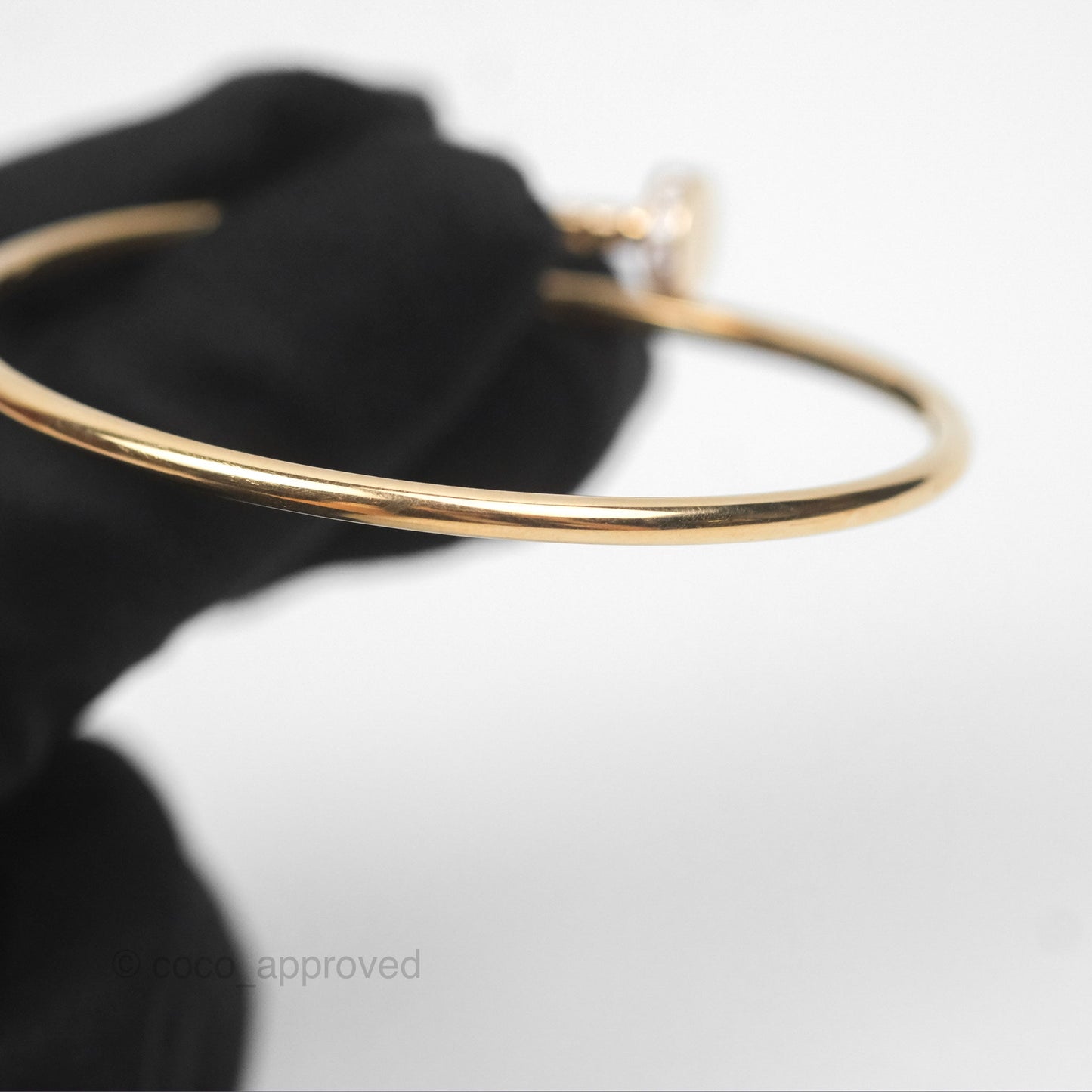 Cartier Small Juste Un Clou Bracelet 18K Pink Gold Diamond