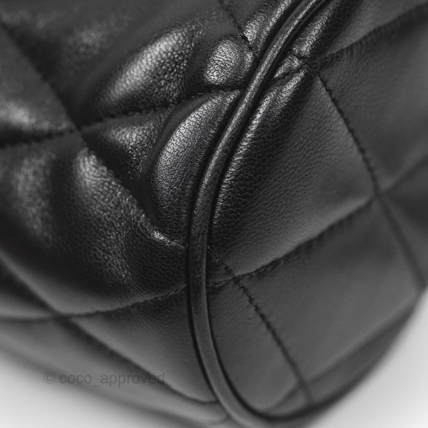 Saint Laurent Mini Sade Tube Shoulder Bag Black Lambskin