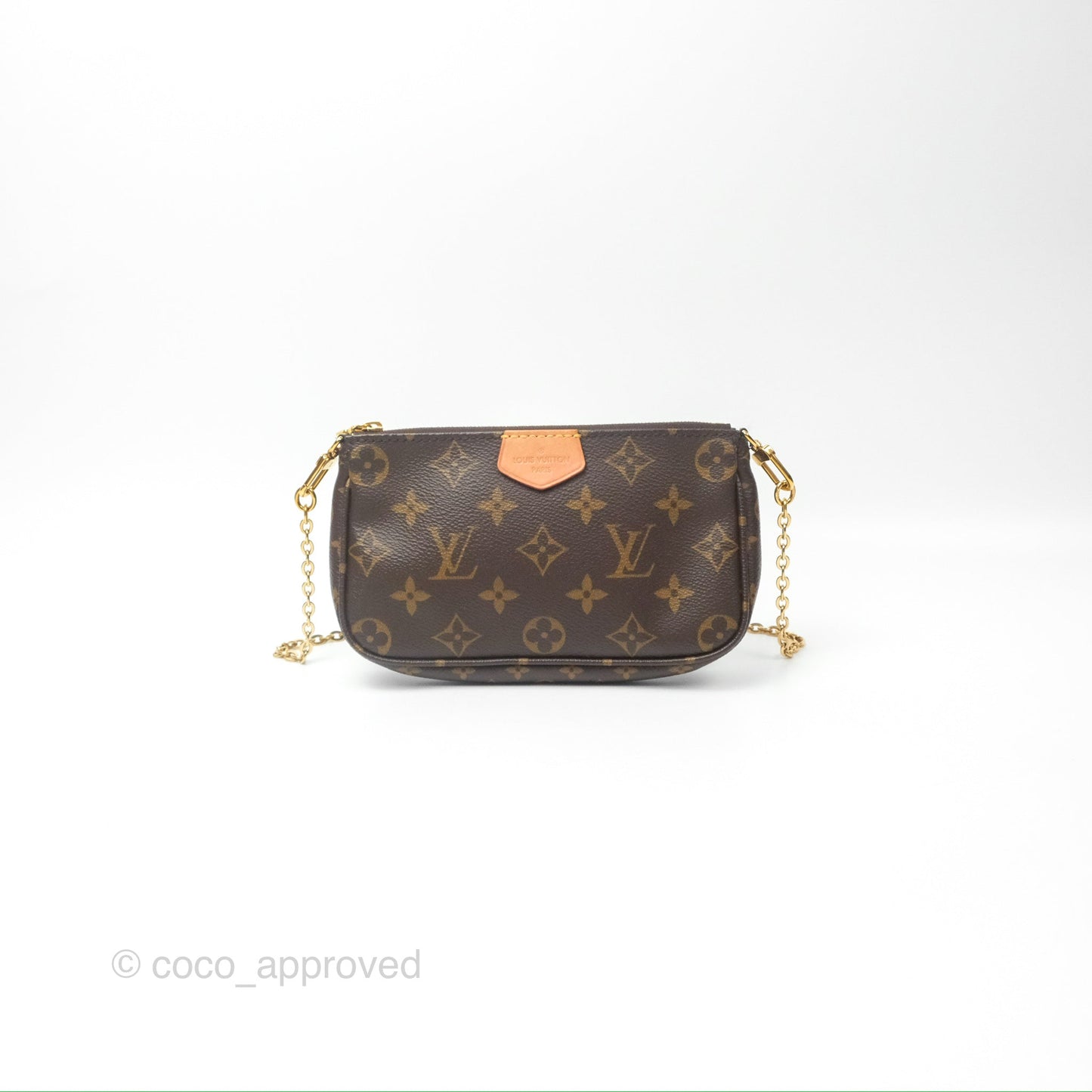 Louis Vuitton Multi Pochette Accessories Monogram Khaki