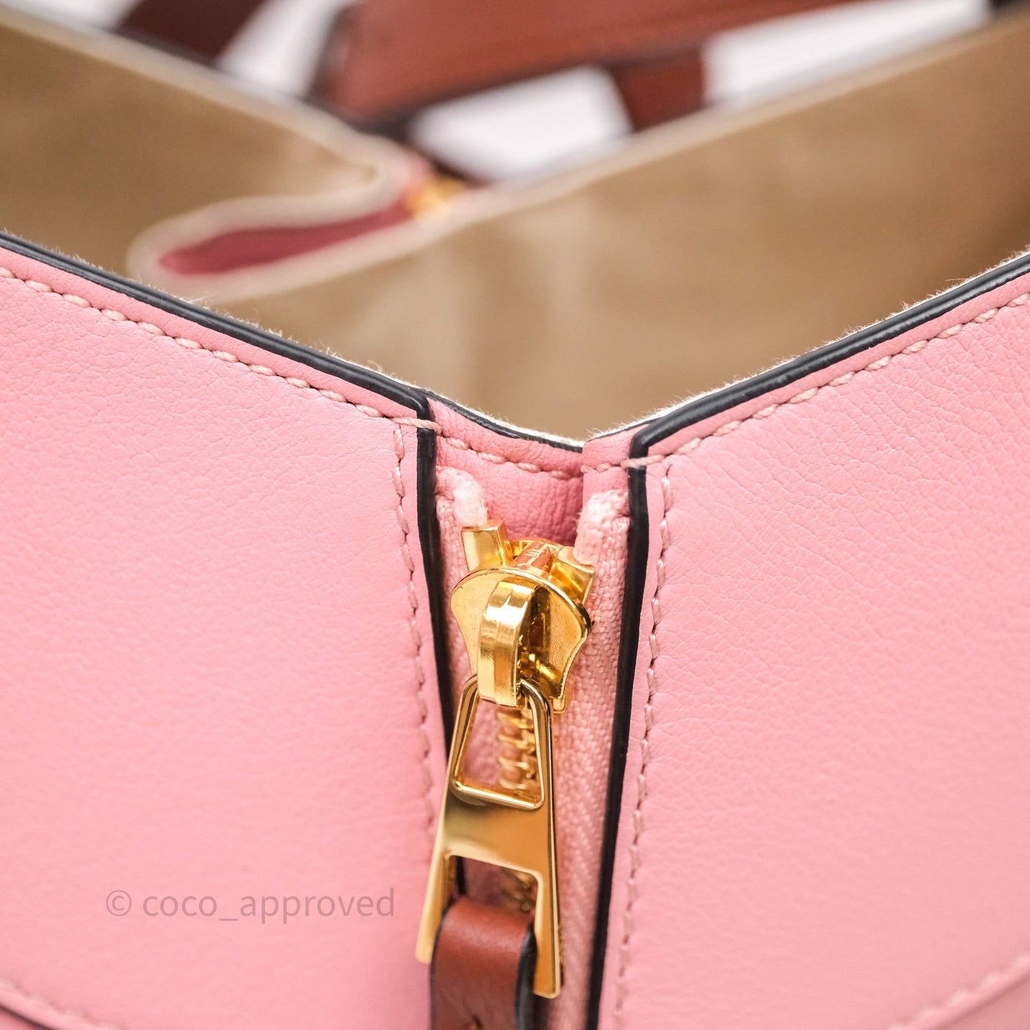 Loewe Small Hammock Shoulder Bag Pink Tan