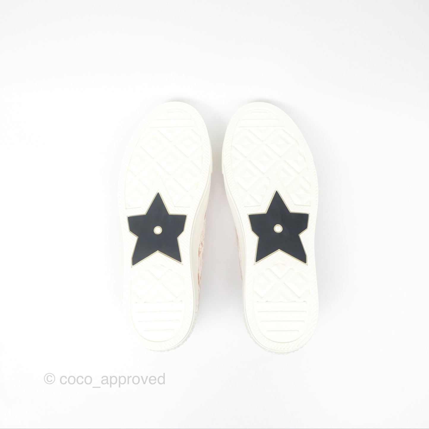 Dior Walk'N'Dior Low Top Sneakers Nude Size 38