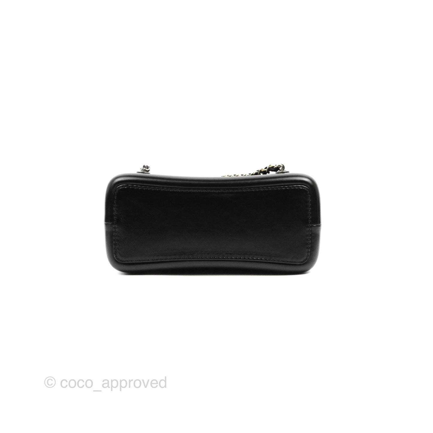 Chanel Small Gabrielle Backpack Black Aged Calfskin
