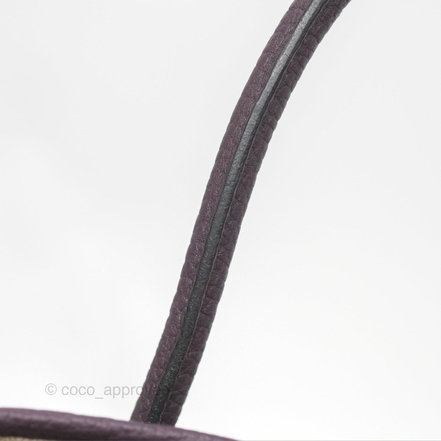 Hermes Garden Party 36 Veau Negonda 59 Raisin Palladium Hardware