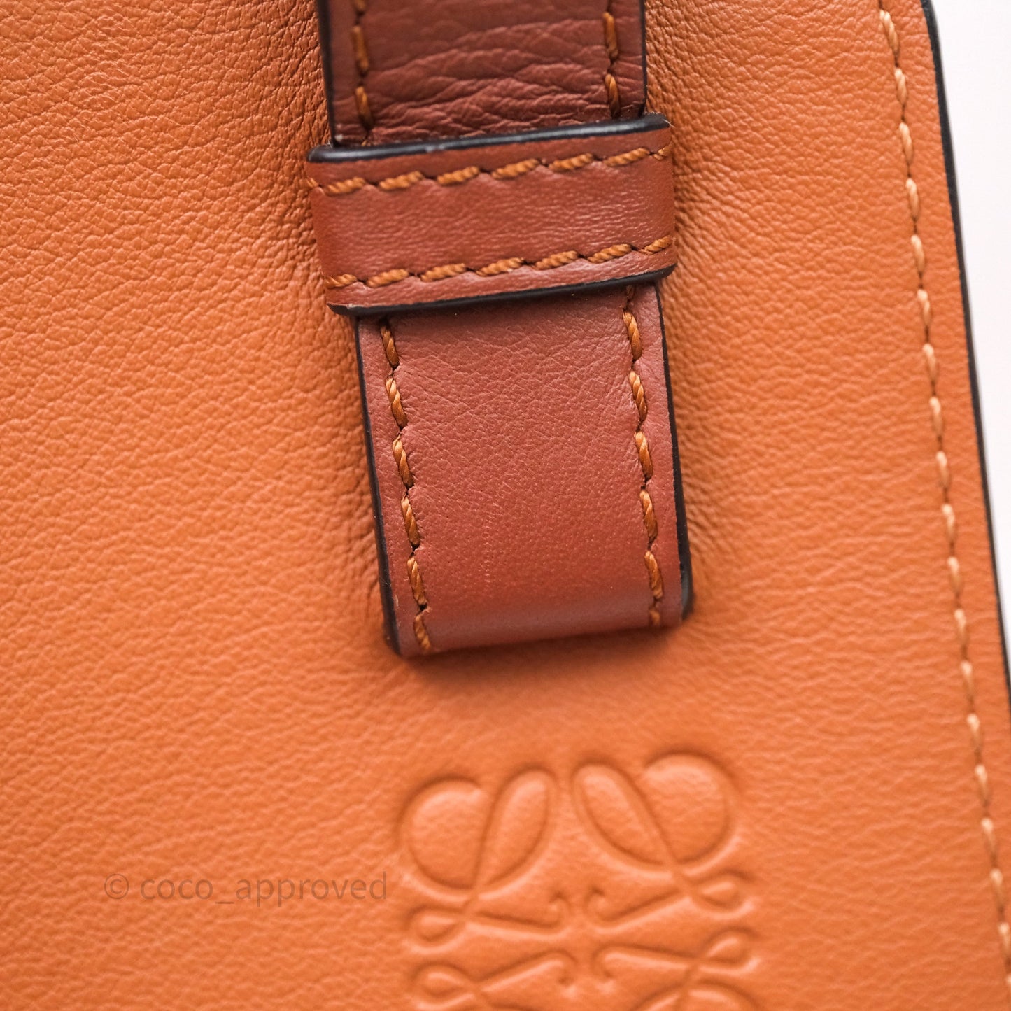 Loewe Small Hammock Shoulder Bag Pink Tan