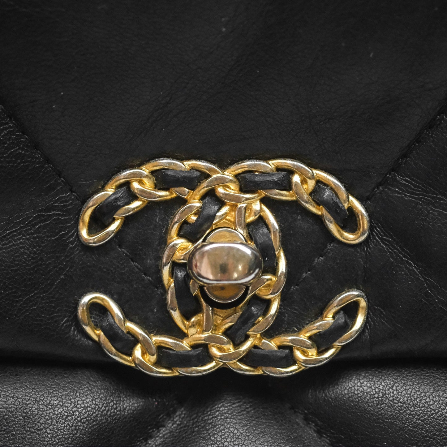 Chanel 19 Small Black Mixed Hardware