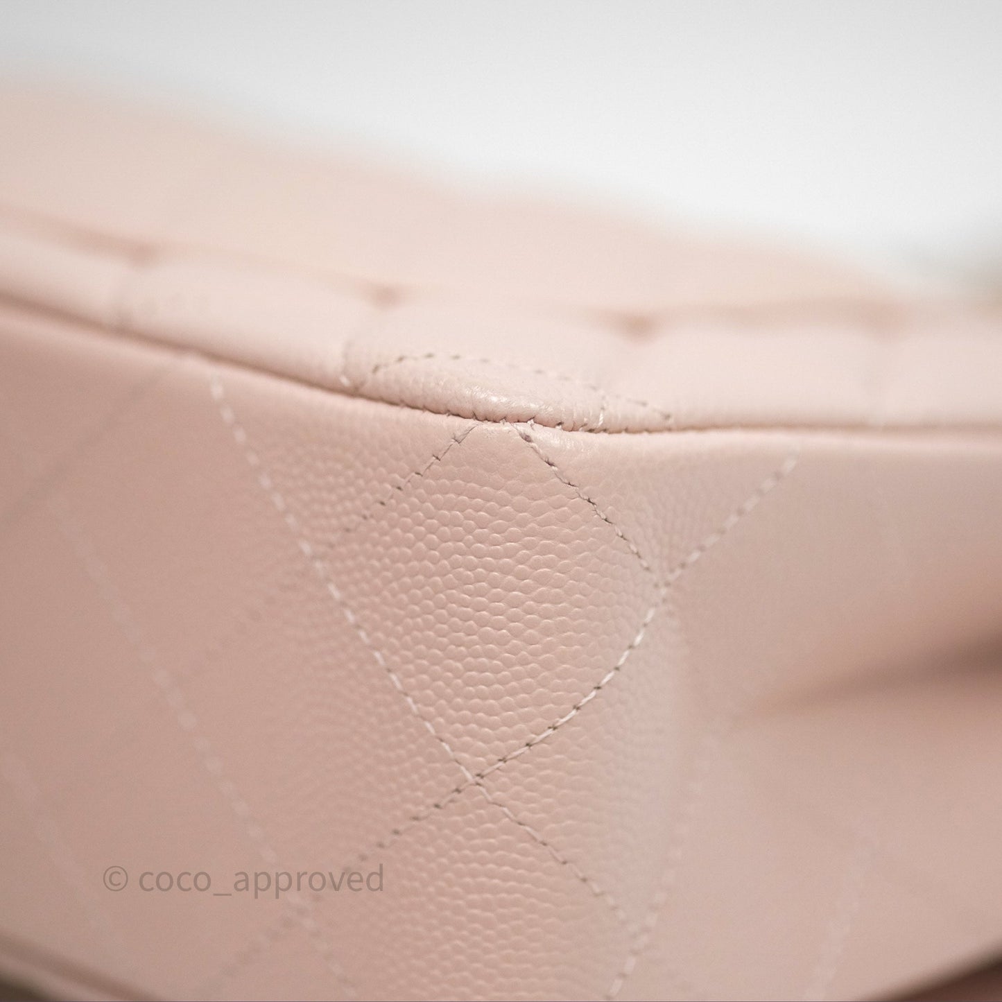 Chanel Small Classic Quilted Flap Pink Caviar Gold Hardware