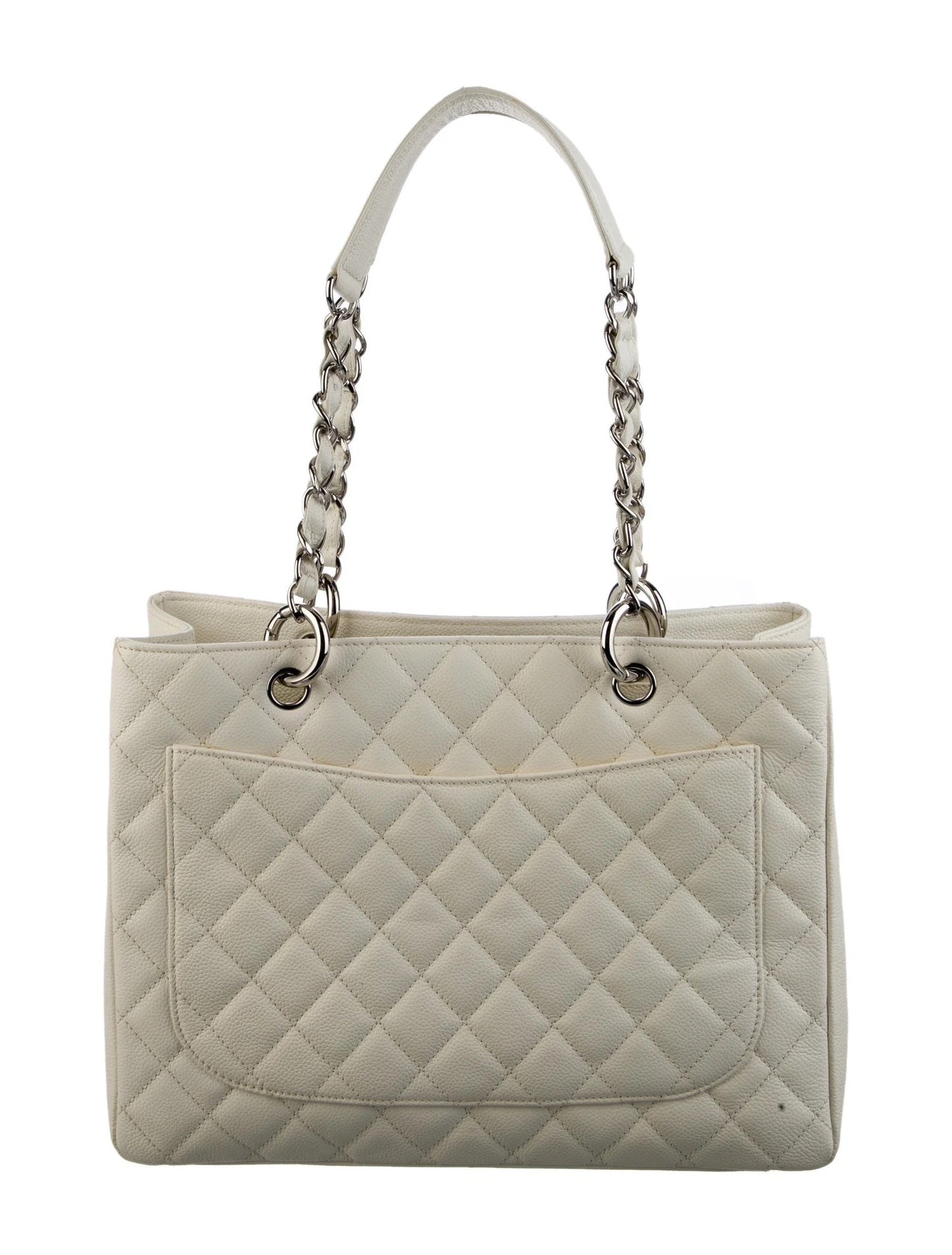 Luxury Chanel CAVIAR QUILTED GRAND SHOPPING TOTE BAG