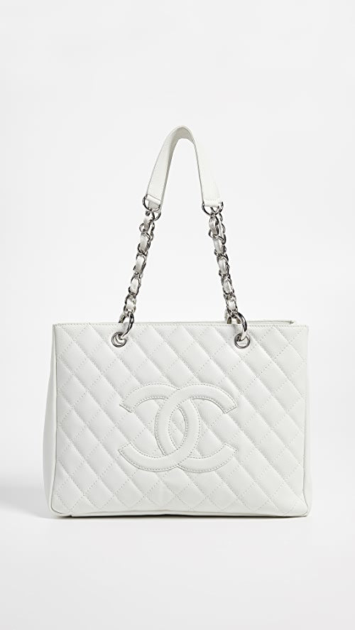 Luxury Chanel CAVIAR QUILTED LAMBSKIN SHOPPER TOTE BAG