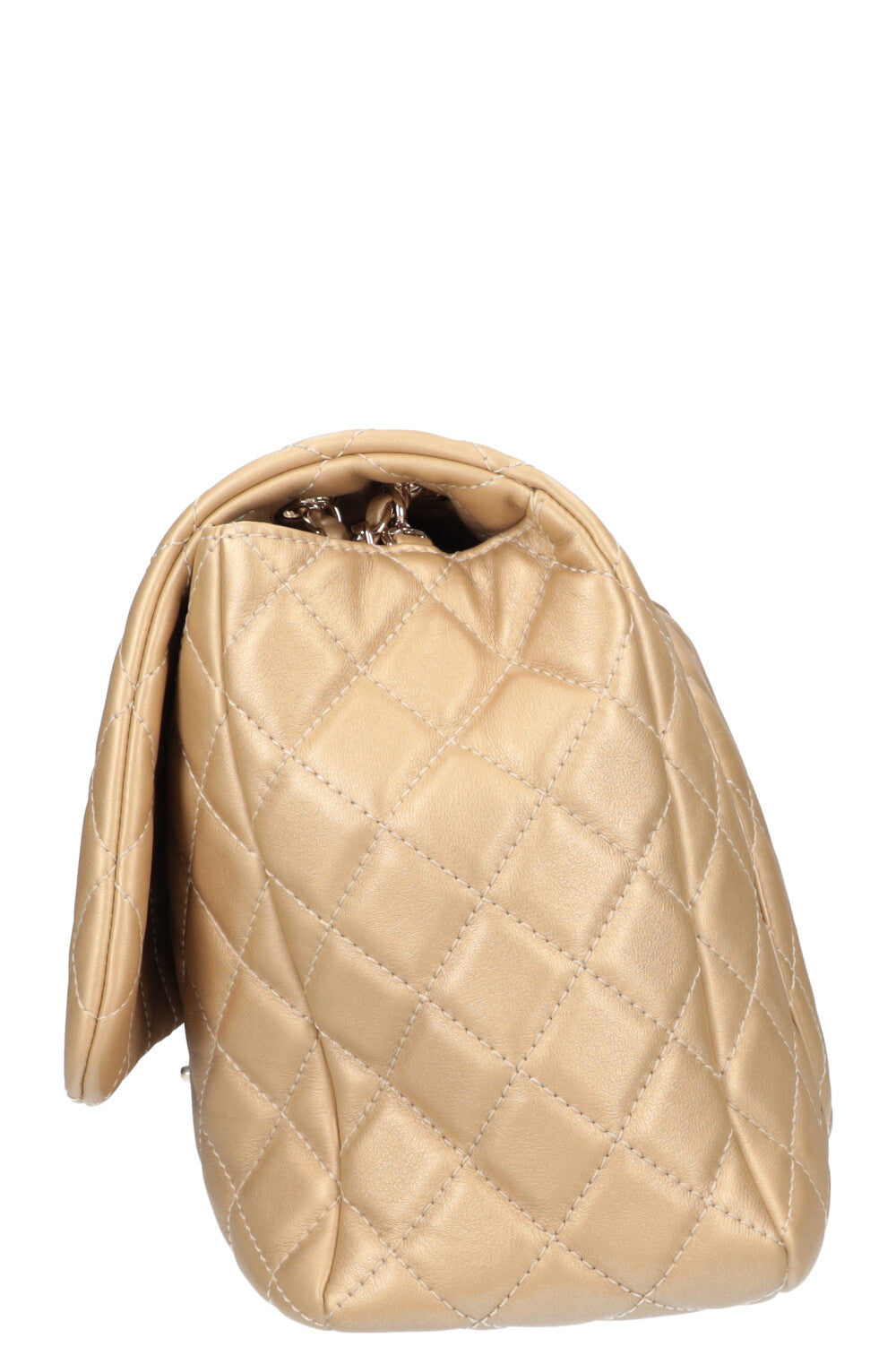 CHANEL XXL Single Flap Gold