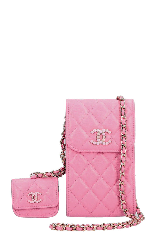 CHANEL Phone & Airpods Case