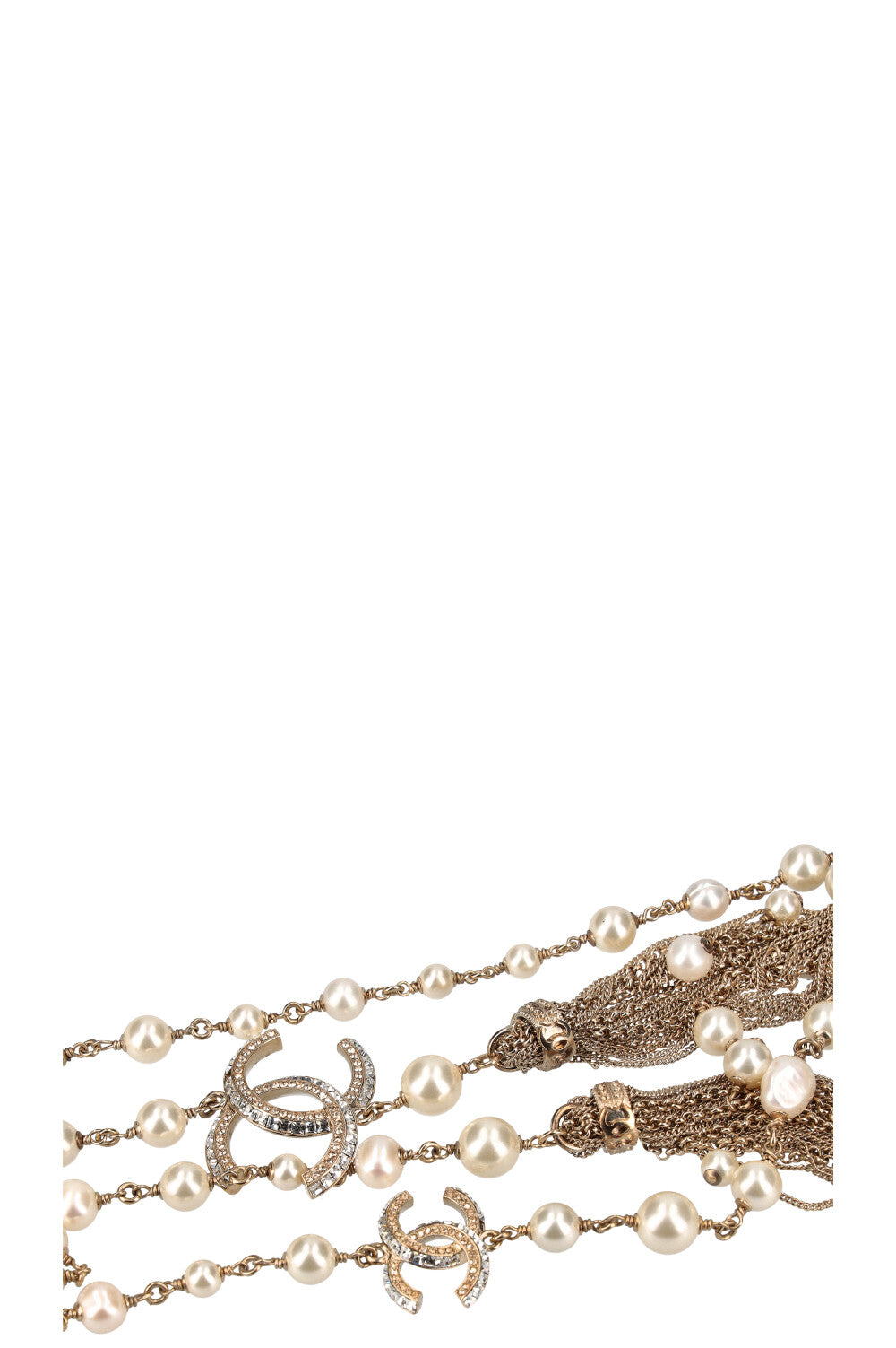 CHANEL 3 Strand Necklace Spring 2011