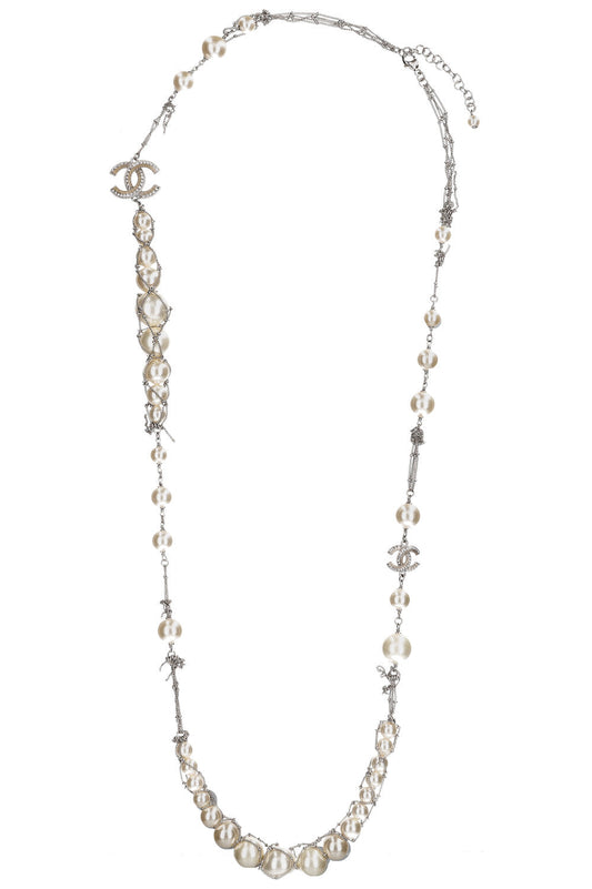 CHANEL Necklace Pearls Chains 2014