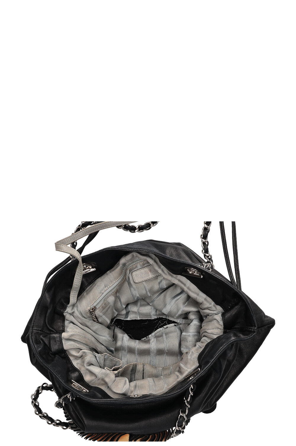 CHANEL CC Disc Bon Bon Tote Black