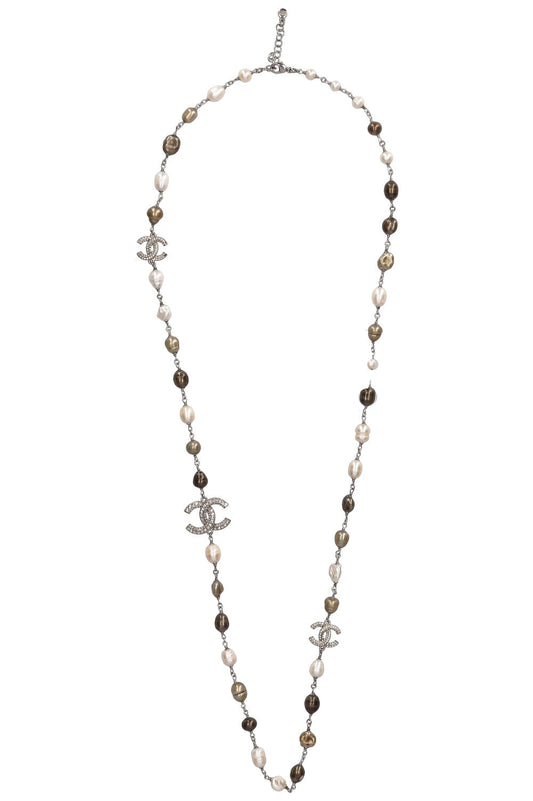 CHANEL Necklace Pearls 2012P