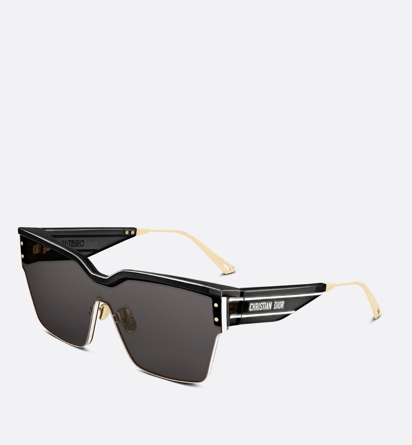 Luxury Diorclub M4U Gray Mask Sunglasses