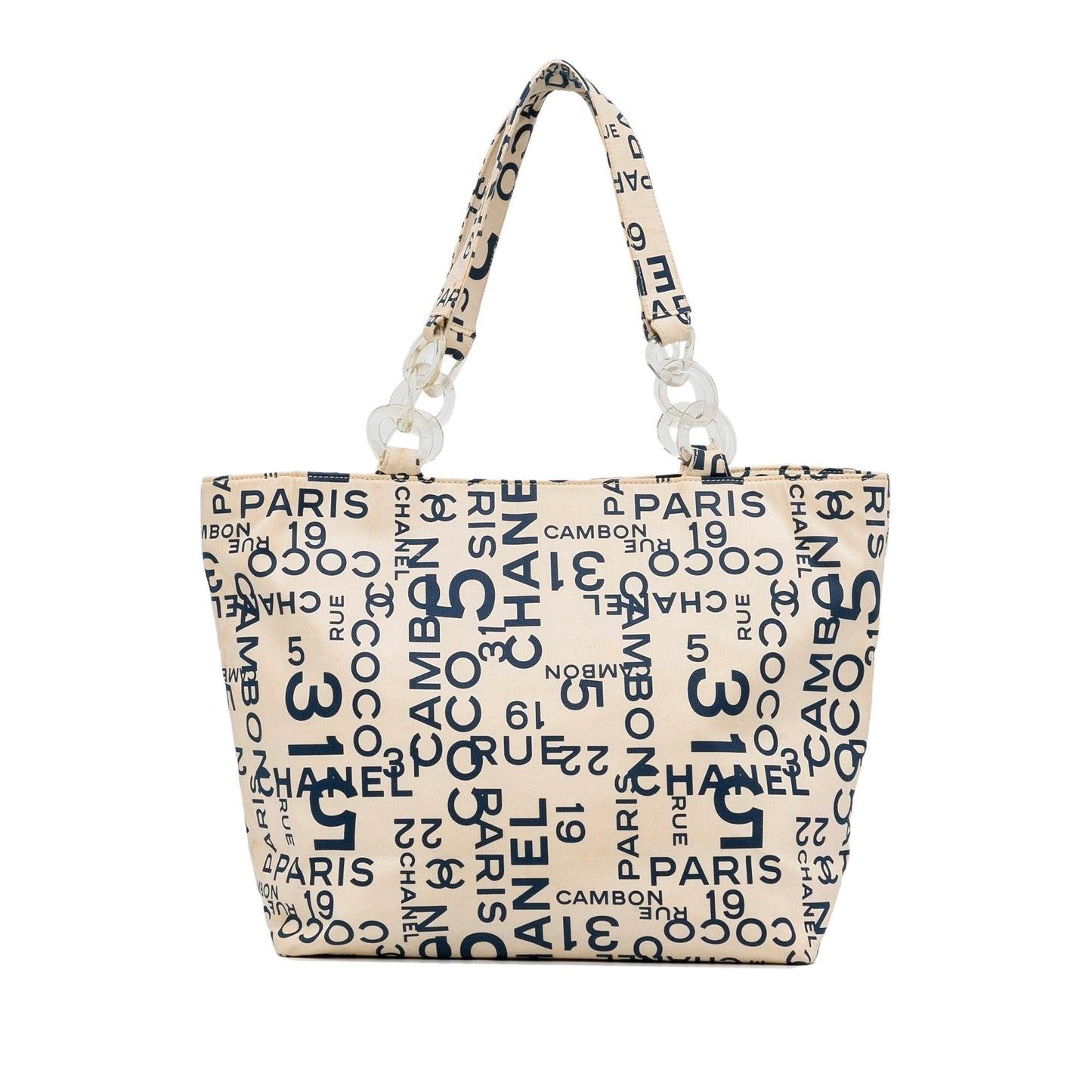 Luxury Chanel By the Sea Line Shopping Tote (SHG-WshslN)