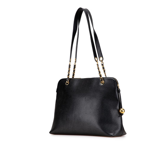 Chanel CC Caviar Chain Tote