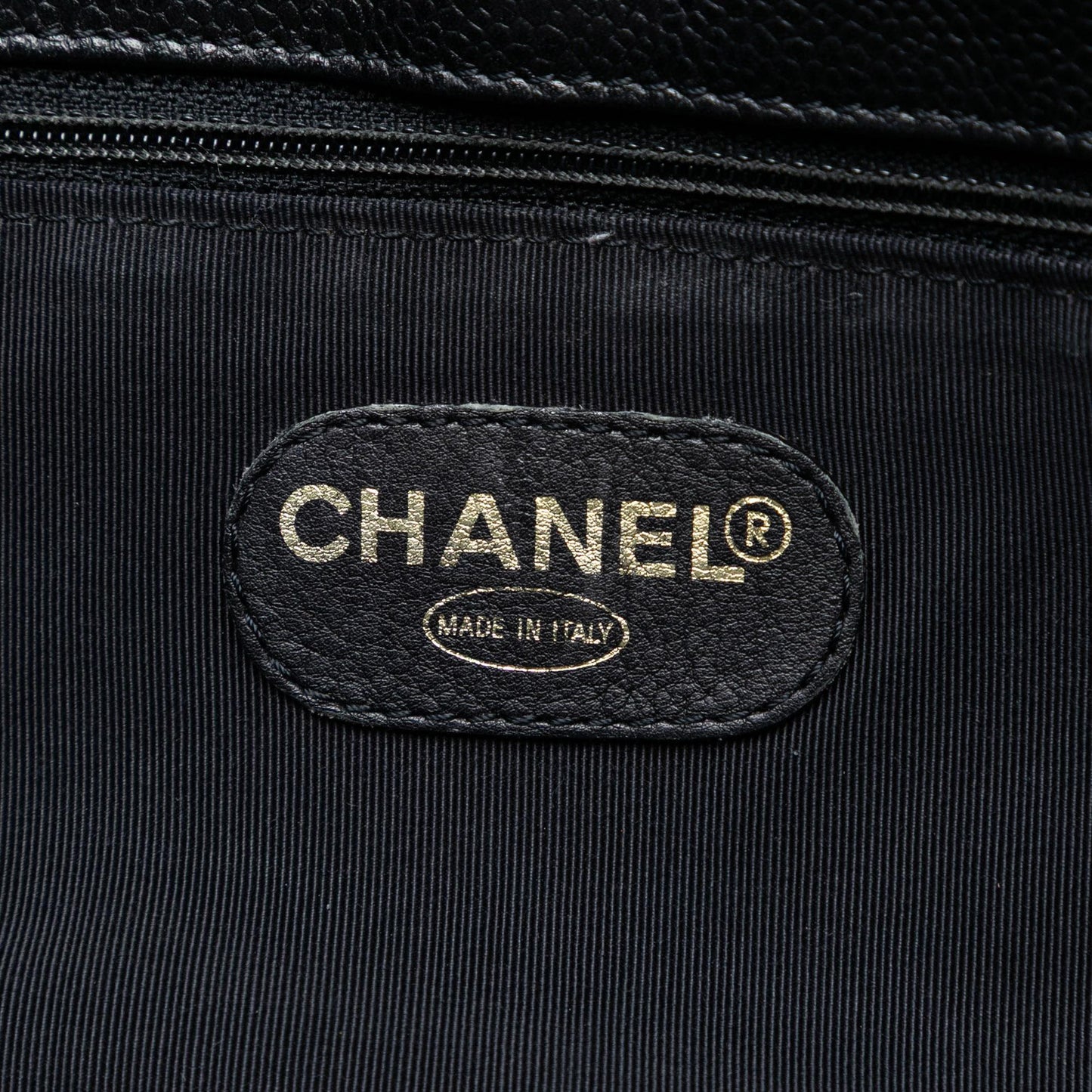 Chanel CC Caviar Open Tote