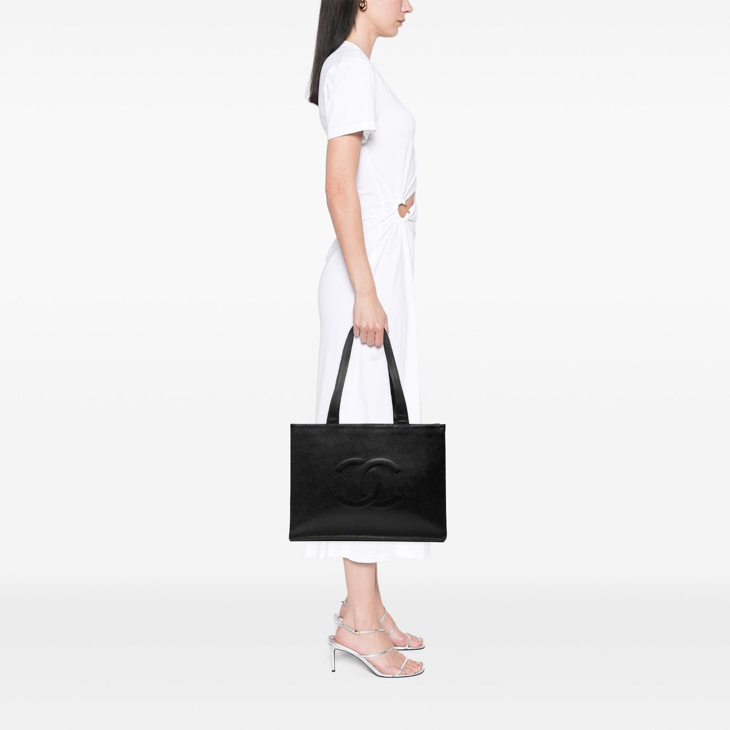 Chanel CC Caviar Tote