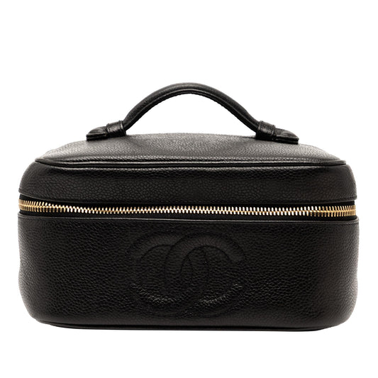 Chanel CC Caviar Vanity Bag