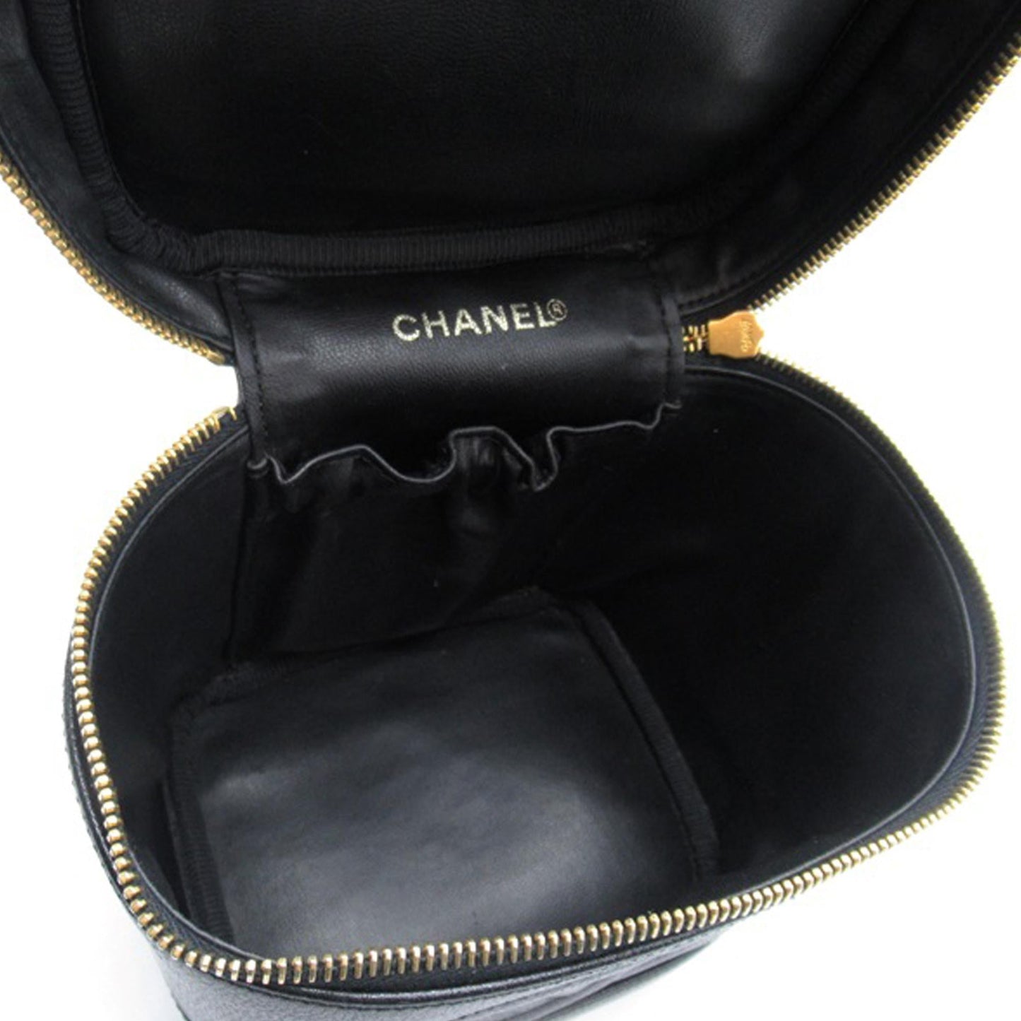 Chanel CC Caviar Vanity Case (SHG-ItNMft)