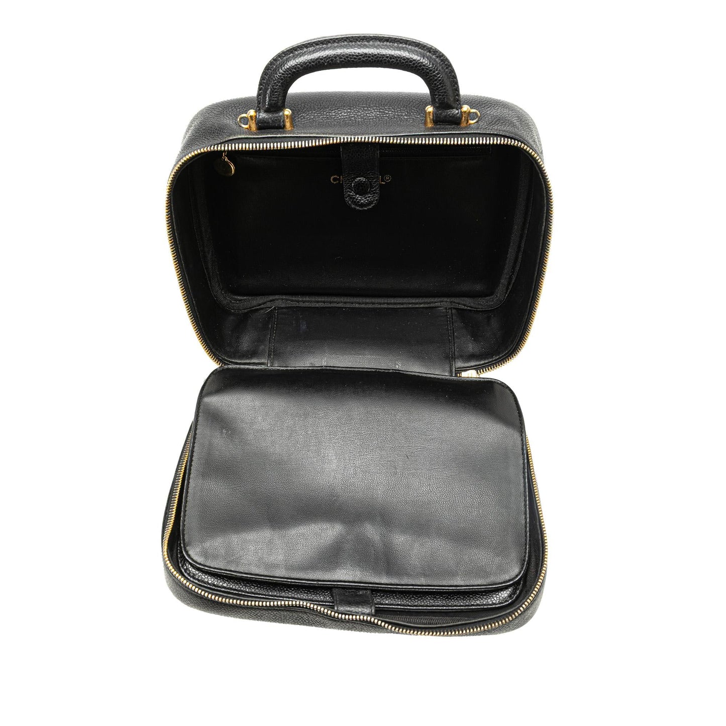 Chanel CC Caviar Vanity Case