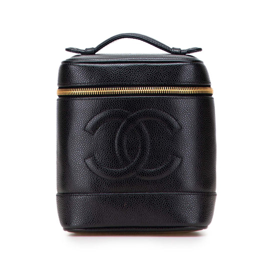Chanel CC Caviar Vanity Case