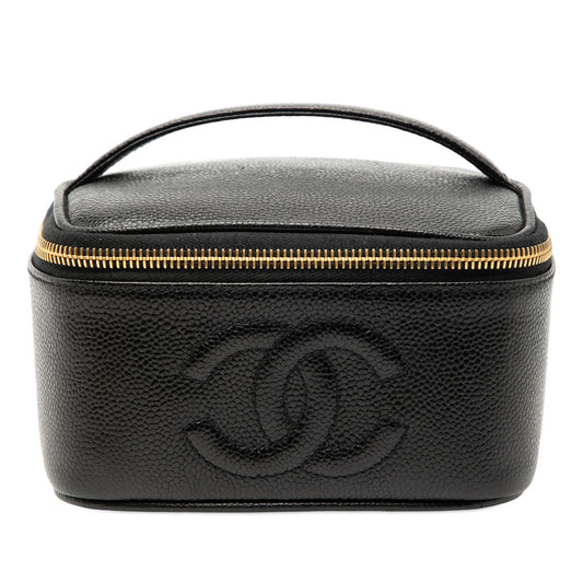 Chanel CC Caviar Vanity Case