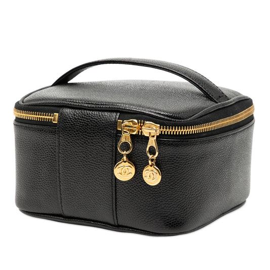 Chanel CC Caviar Vanity Case