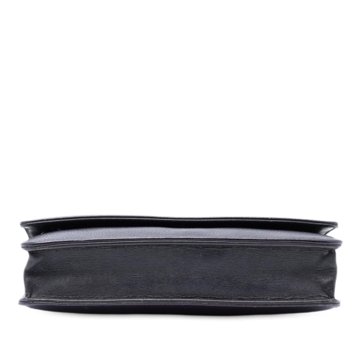 Chanel CC Caviar Wallet On Chain
